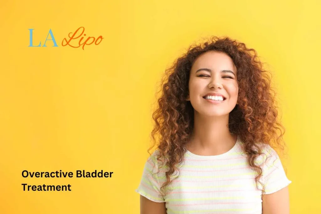 woman smiling about overactive bladder treatment Waltham's Cross solutions