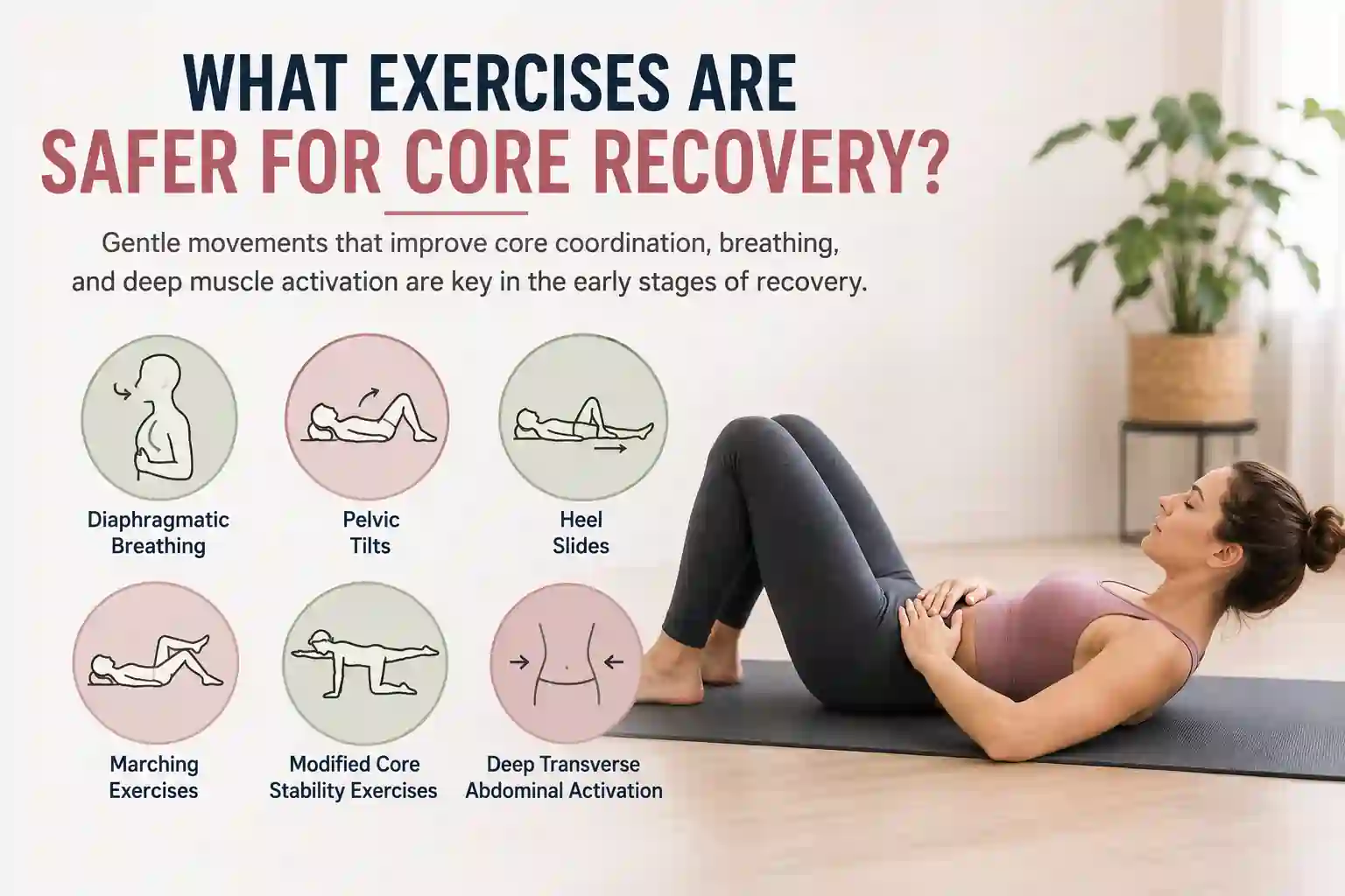 What Exercises Are Safer for Core Recovery Waltham's Cross