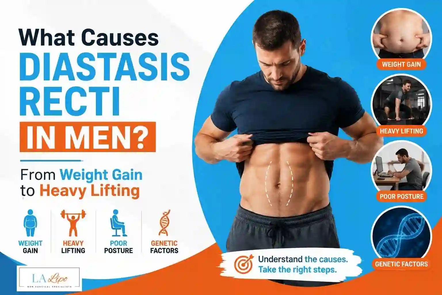 What Causes Diastasis Recti in Men? From Weight Gain to Heavy Lifting Waltham's Cross